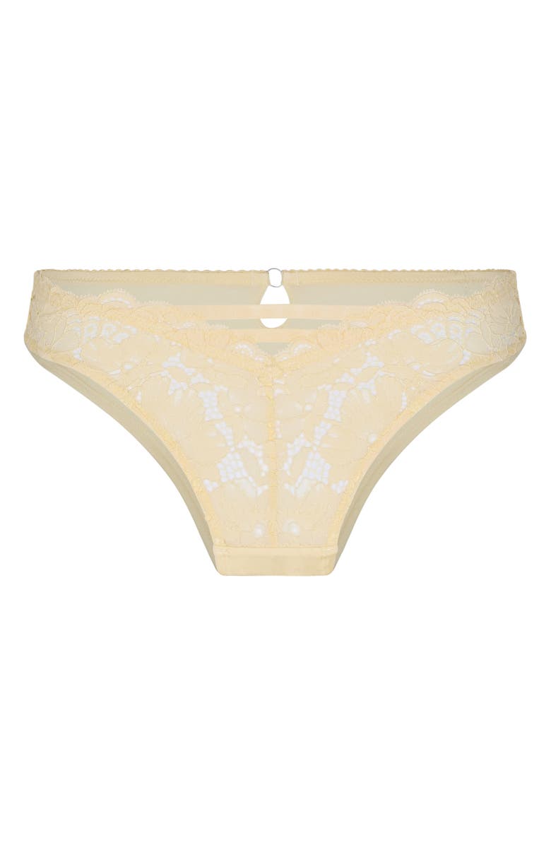 Hunkemöller Andrea Brazilian Bikini Briefs, Alternate, color, Anise Flower