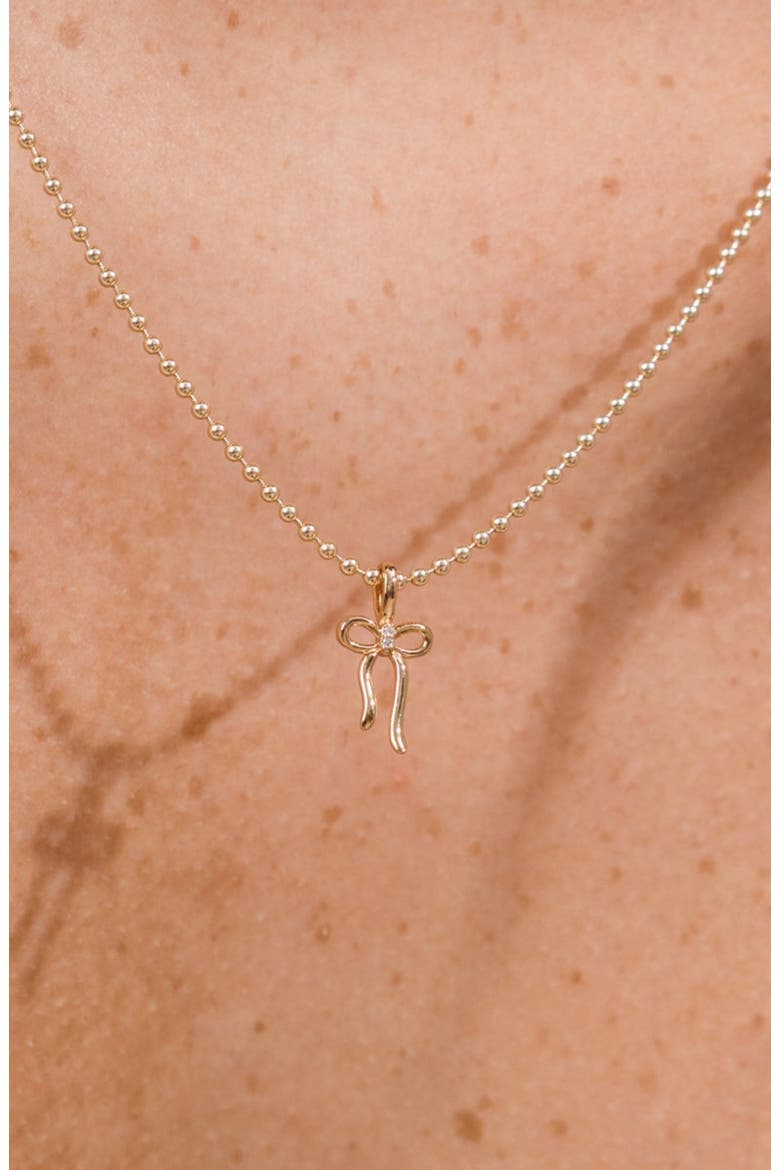 Coquete Bead Chain Necklace, Alternate, color, Gold Vermeil