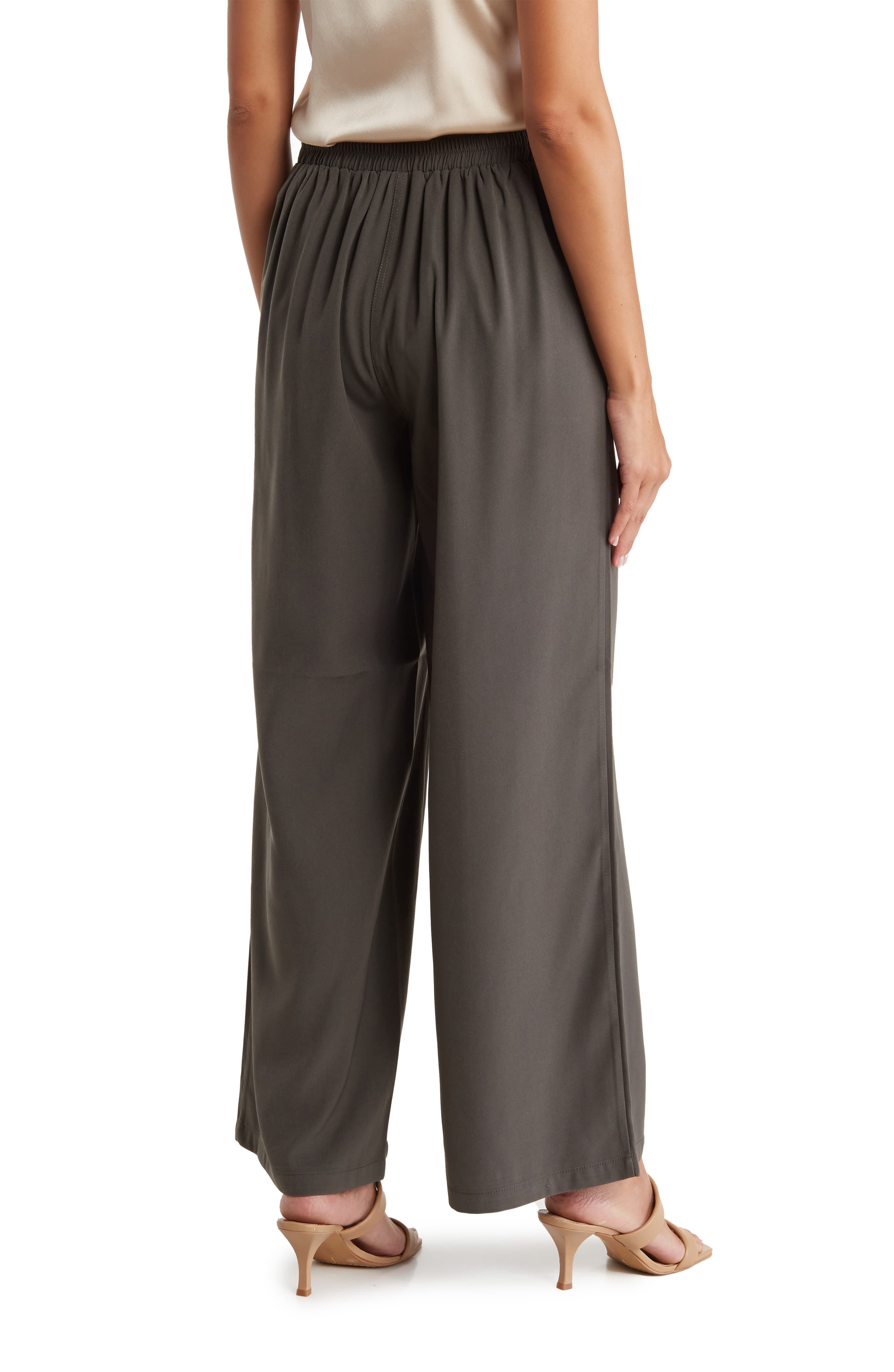Twill Easy Wide Leg Trouser - image 4