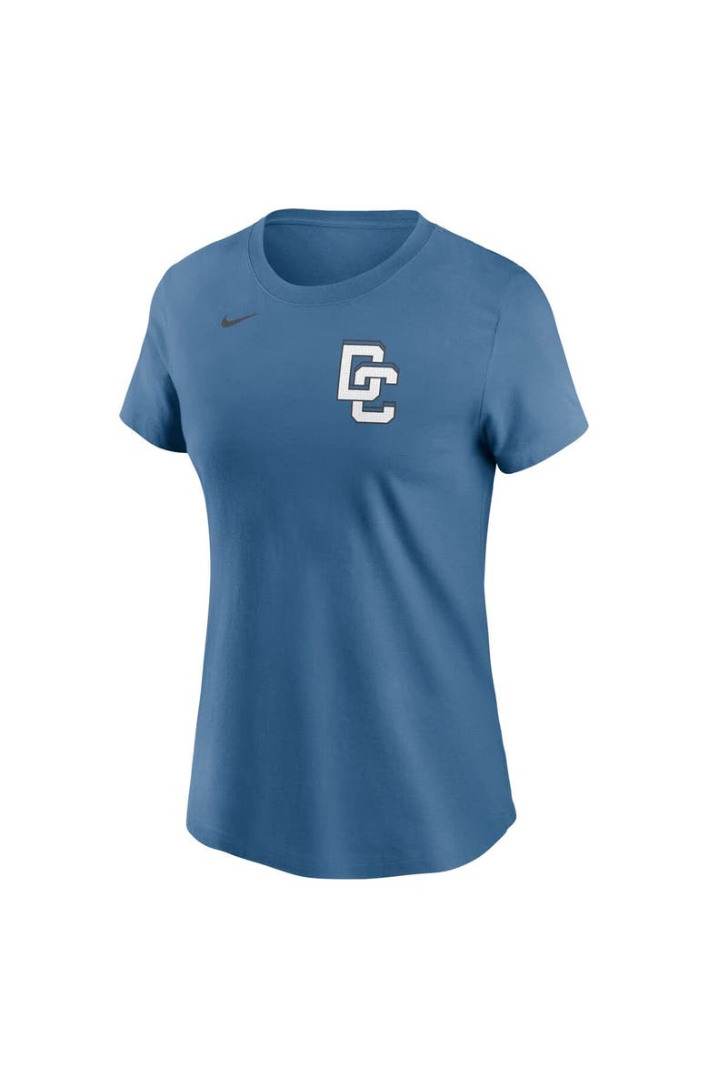 Nike Women's Nike CJ Abrams Blue Washington Nationals 2025 City Connect Fuse Name & Number 2.0 T-Shirt, Alternate, color, Blue