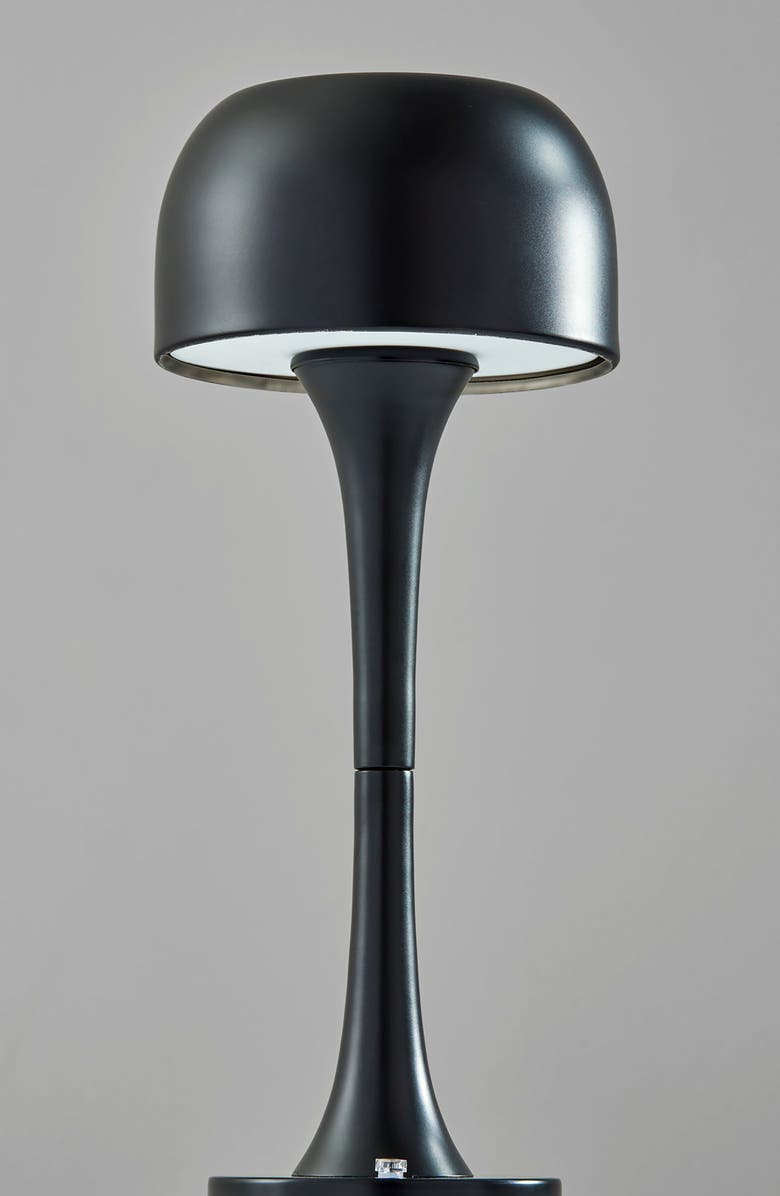 ADESSO LIGHTING Jimmy Cordless LED Lamp, Alternate, color, Black