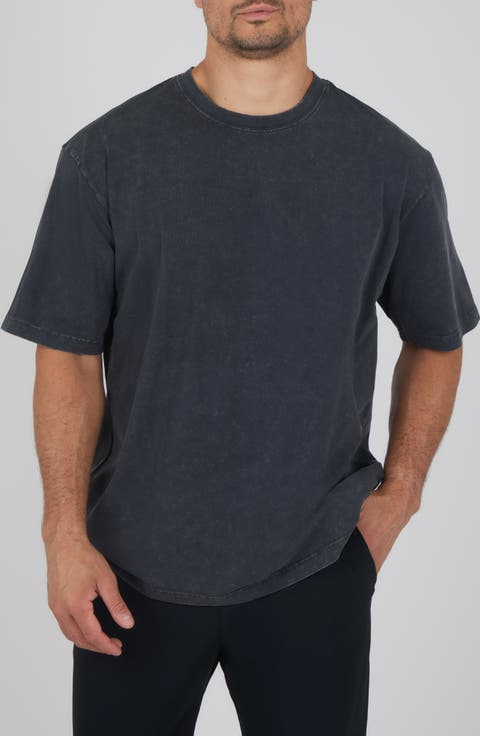 Acid Stretch Cotton T-Shirt