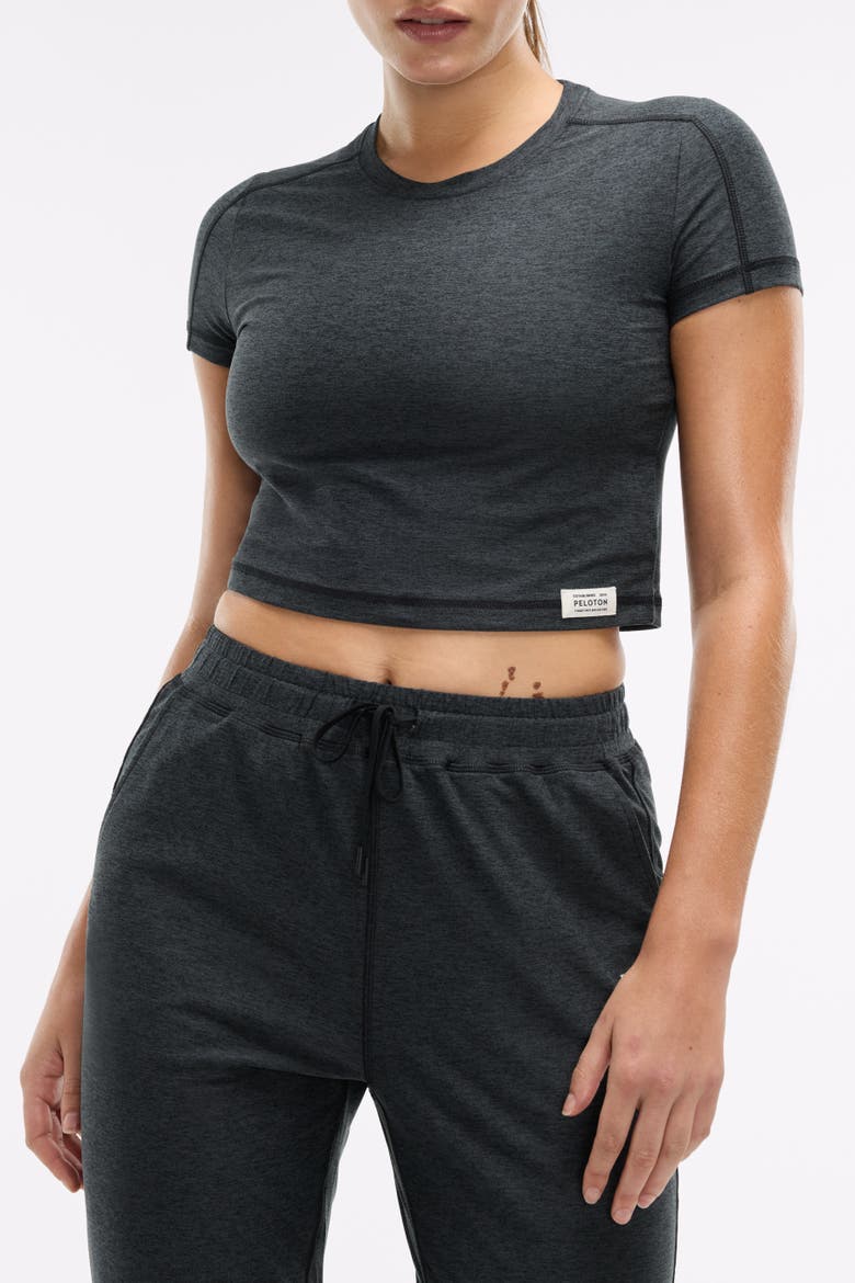 Dreamblend Baby Tee, Main, color, Heather Grey