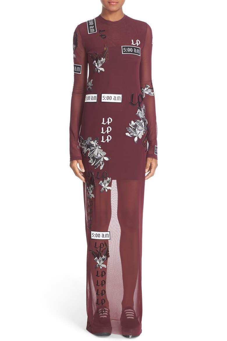 'Hitch' Dress, Main, color, PRUNIA