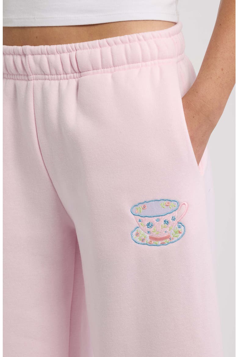 Pour Kindness Sweatpants, Alternate, color, BABY PINK