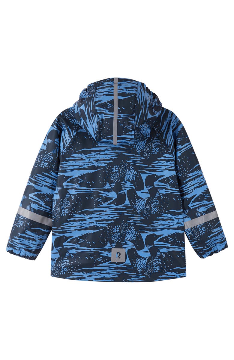 Reima Kids' Vesi Waterproof Hooded Raincoat, Alternate, color, 