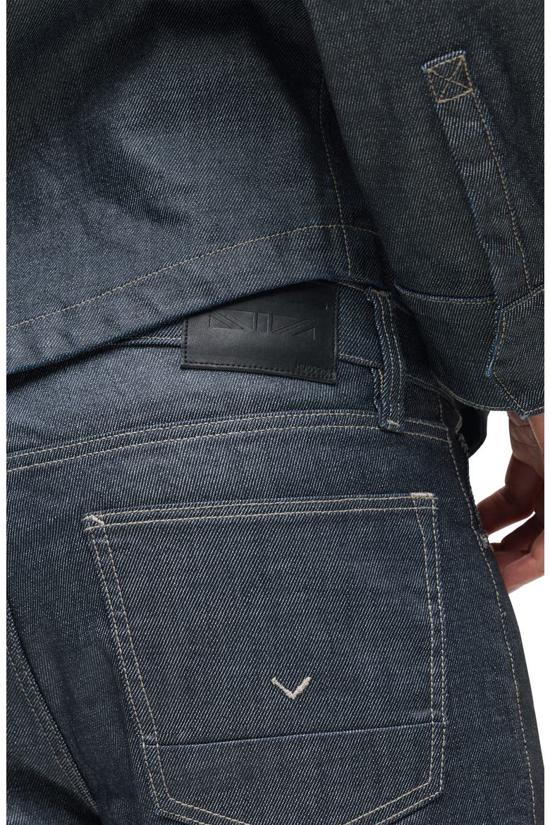 Wes Classic Straight Leg Jeans, Alternate, color, COATED GUNMETAL