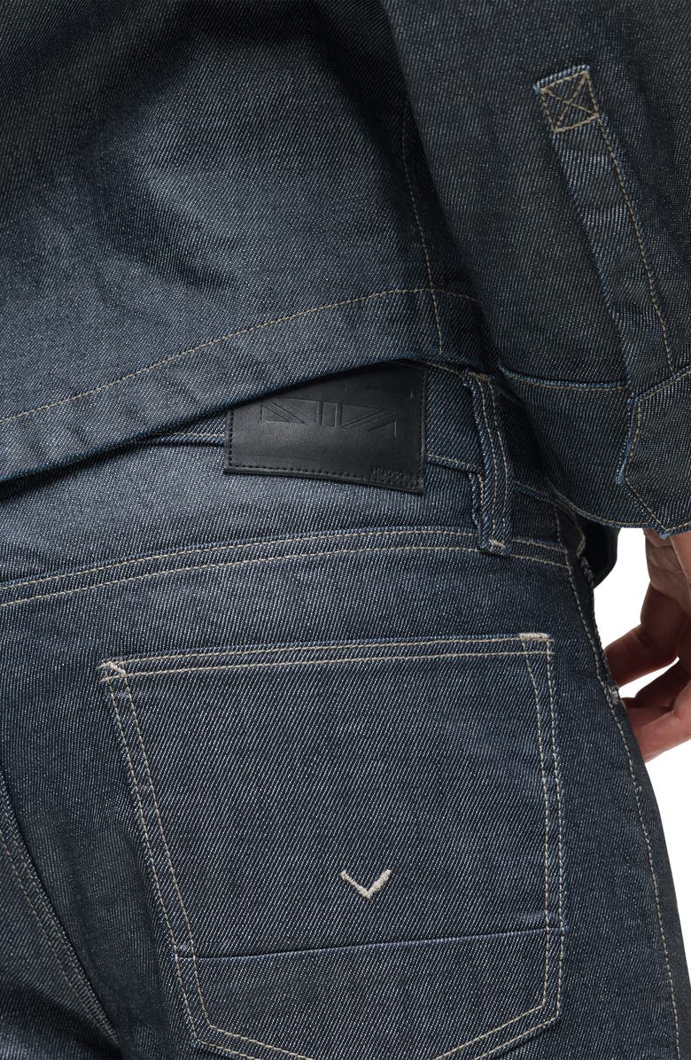 Hudson Jeans Wes Classic Straight Leg Jeans, Alternate, color, Coated Gunmetal