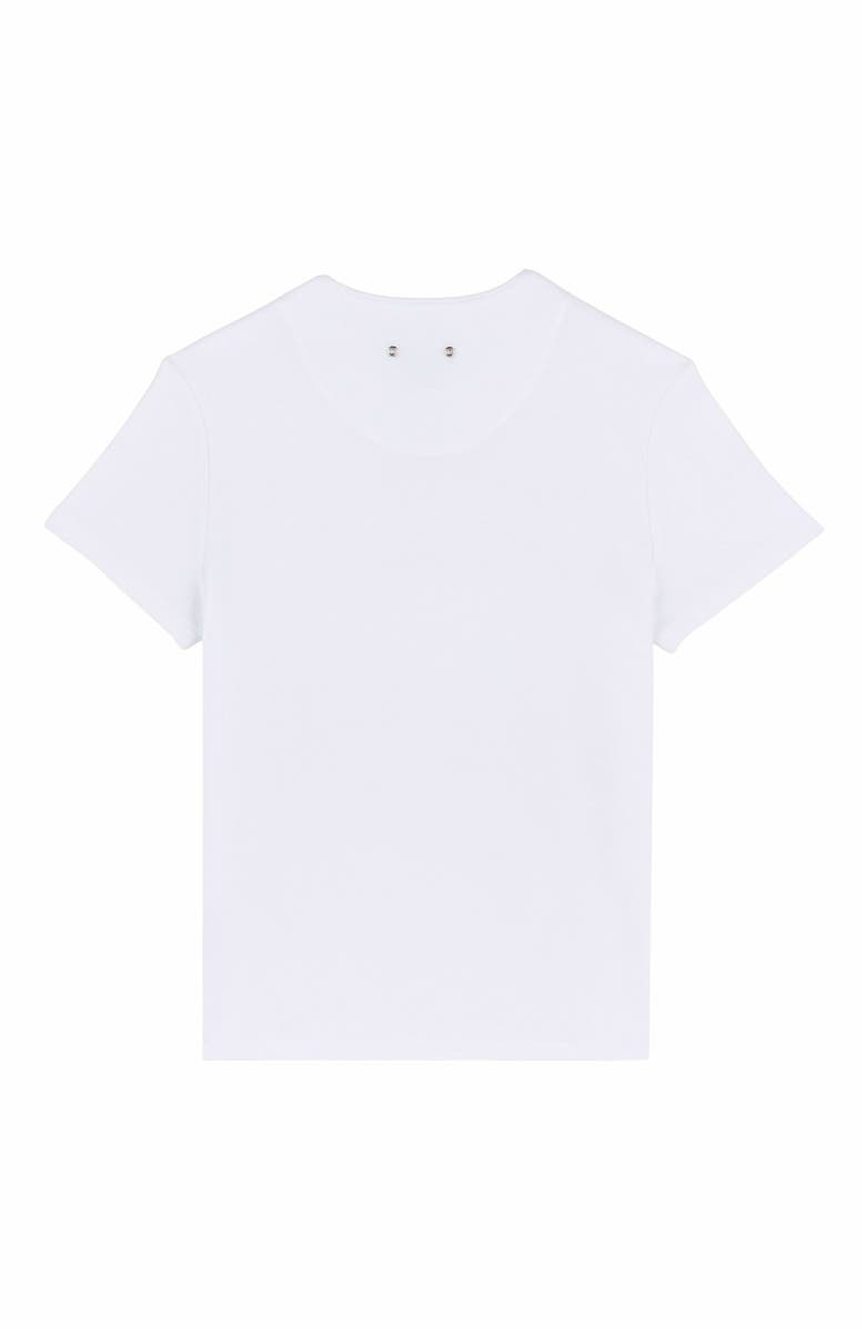Vilebrequin Men's Terry T-Shirt, Alternate, color, Blanc