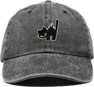Dalix Blink Black Cat Dad Cap