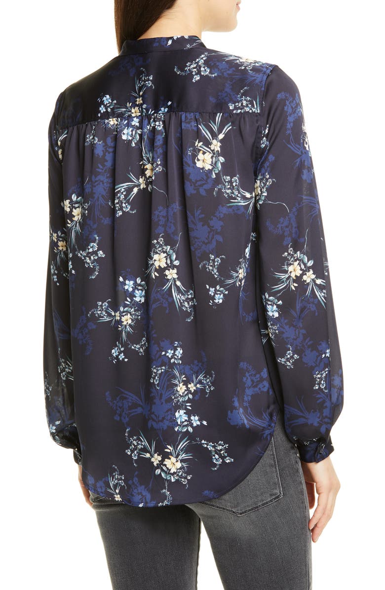Equipment Cornelia Floral Print Blouse, Alternate, color, 
