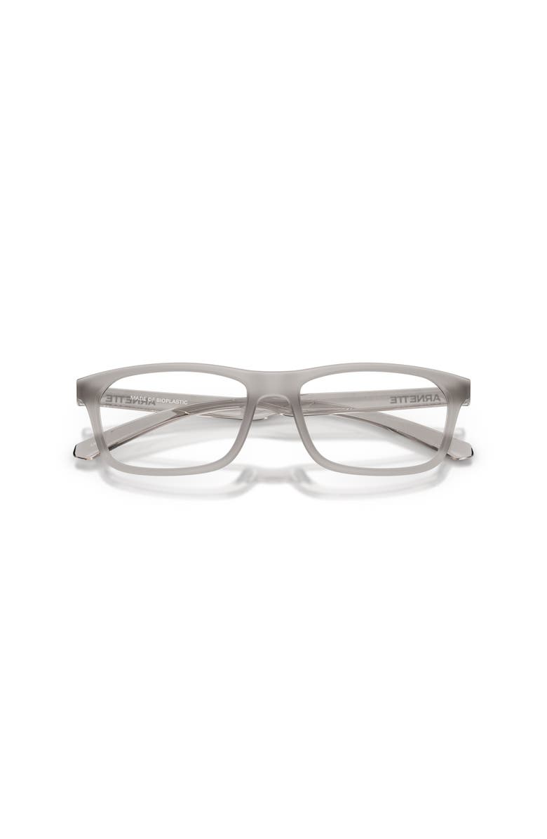 ARNETTE 54mm Rectangle optical glasses, Alternate, color, Grey
