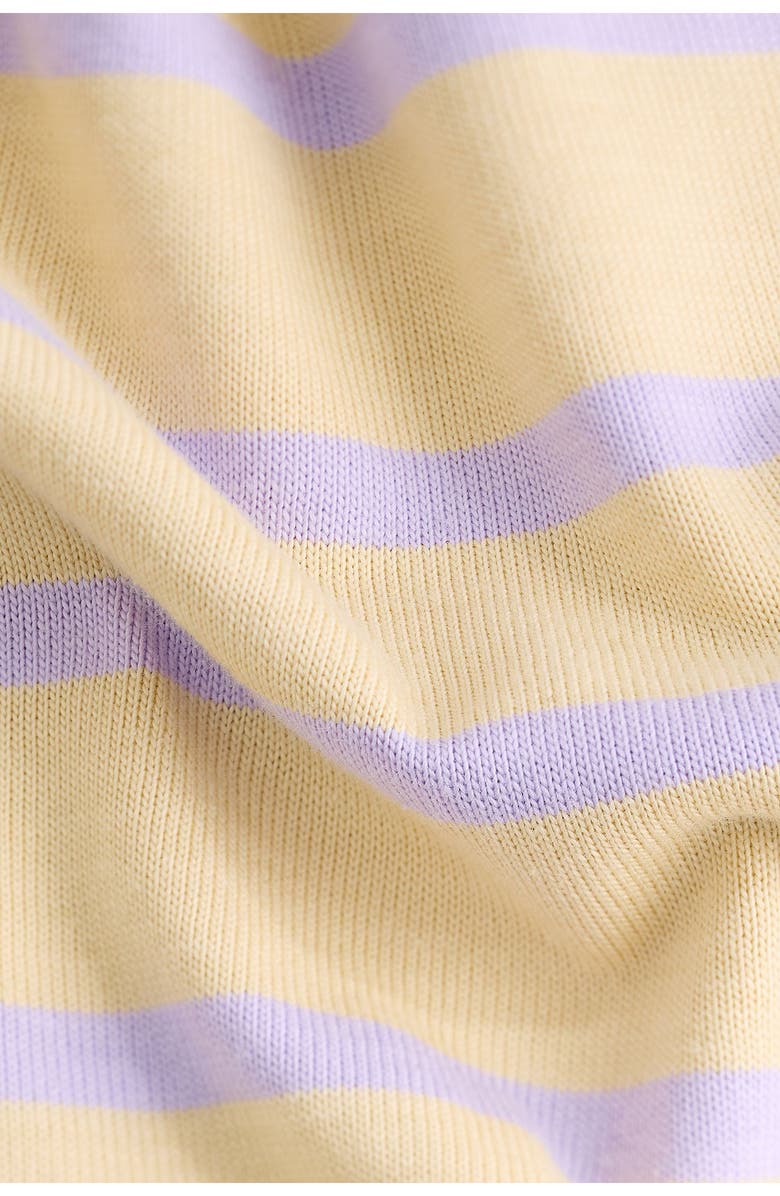 Stripe Boxy Cotton T-Shirt