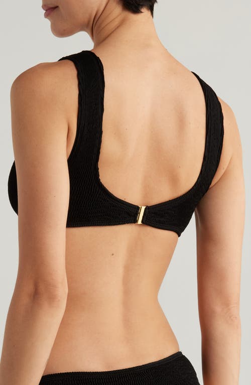 Cleonie Oceania Bikini Top In Noir