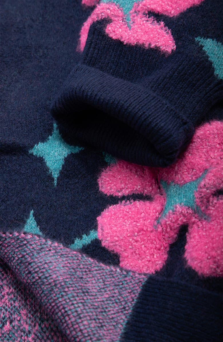 SAACHI Fiore Cardigan, Alternate, color, Navy