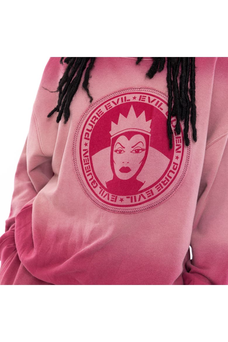 Villains Loungewear Sweatshirt, Alternate, color, Plum Evil Queen
