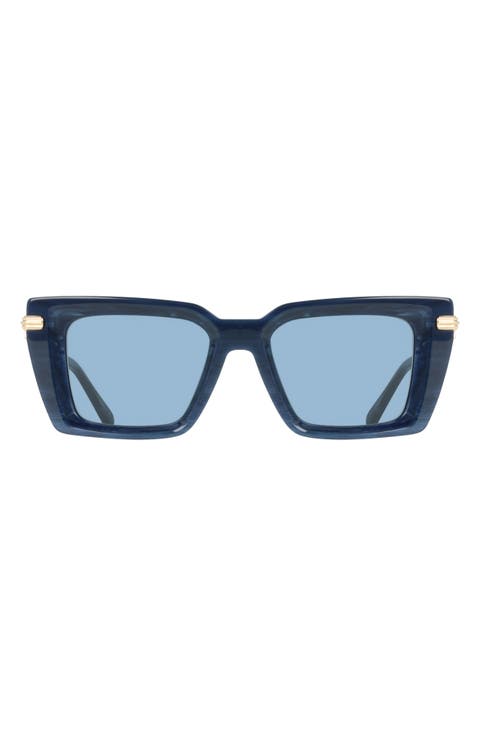 52mm Rectangular Sunglasses
