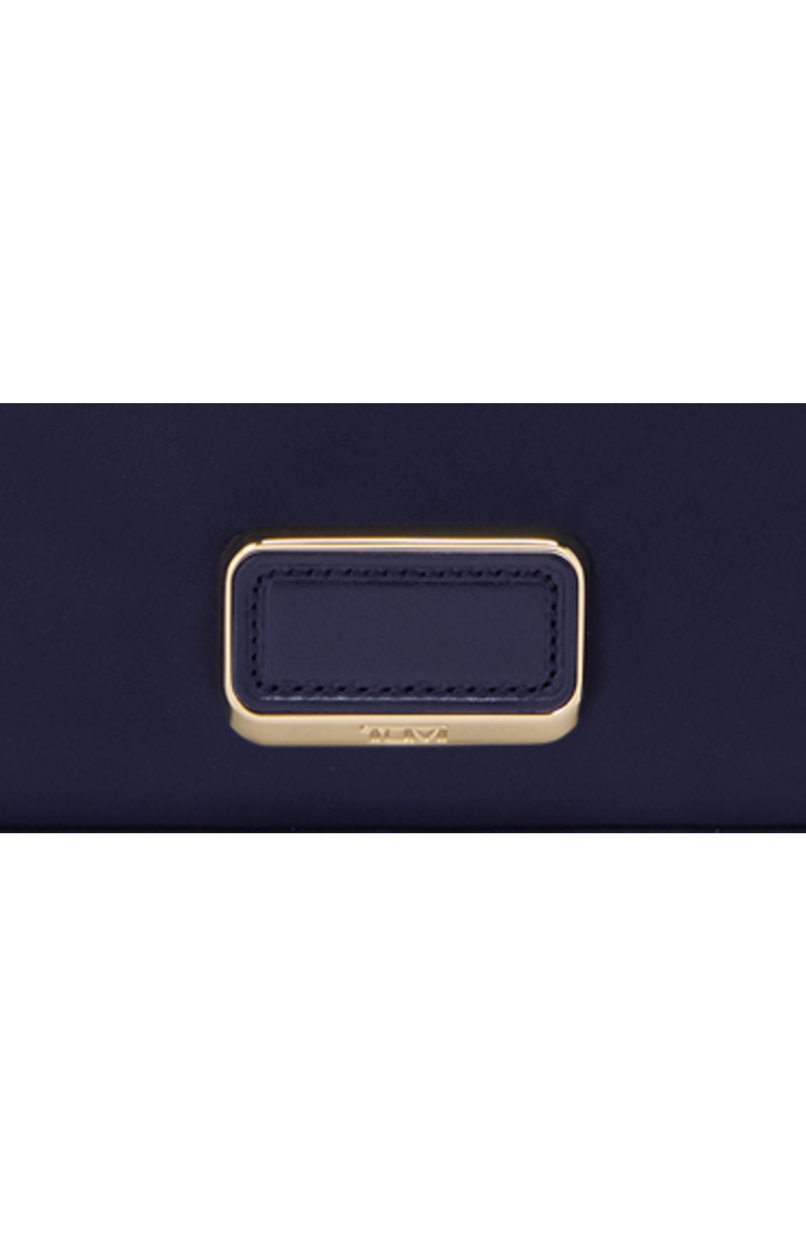 Voyageur Q Tote, Alternate, color, INDIGO/ LIGHT GOLD