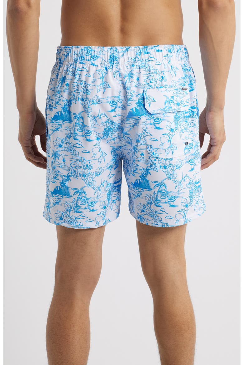 Volley Swim Trunks, Alternate, color, BLUE