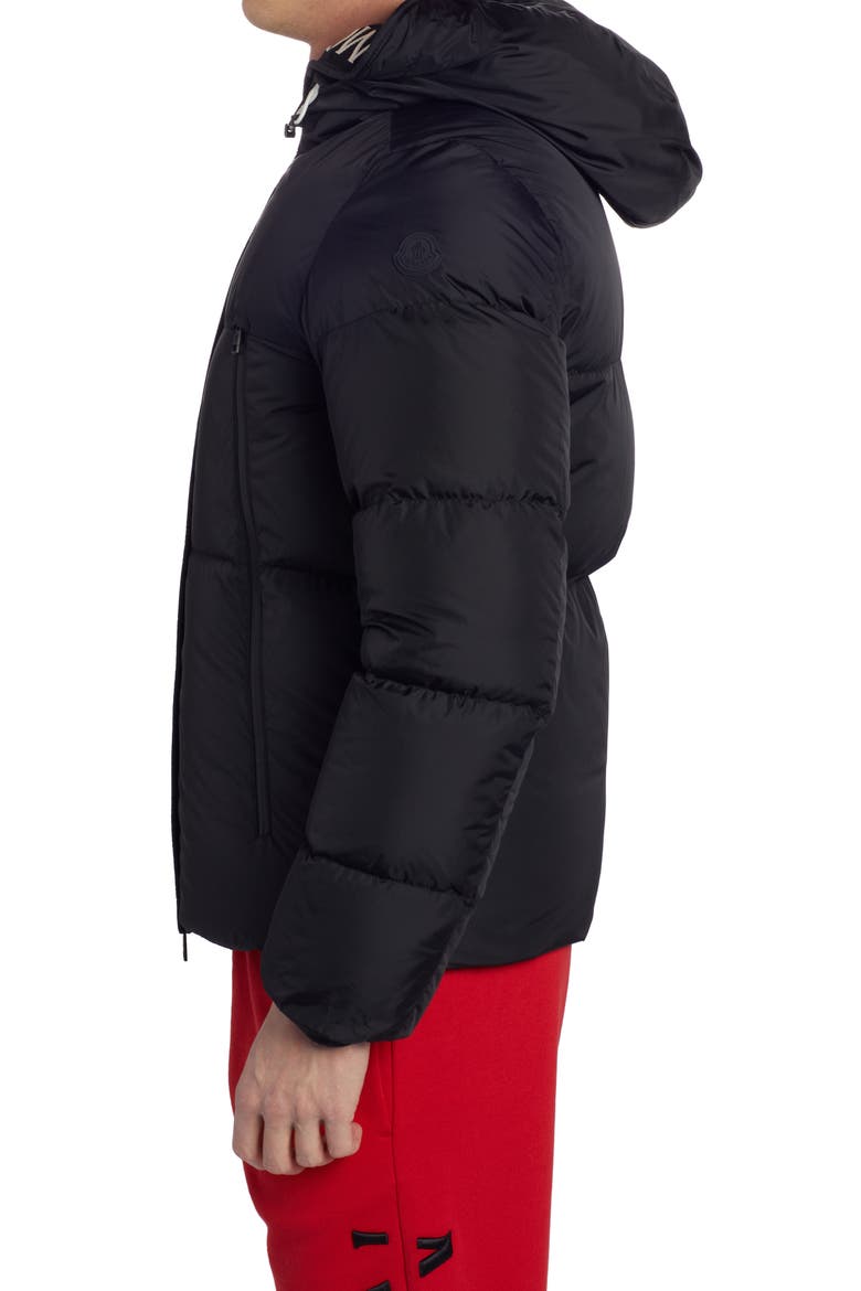 Montcla Water Repellent Down Jacket, Alternate, color, BLACK/ BLACK/ BLACK/ BLACK