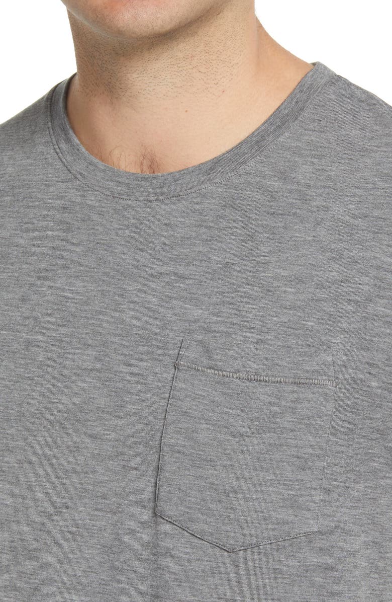 Tommy John Second Skin Sleep Crewneck Pocket T-Shirt, Alternate, color,