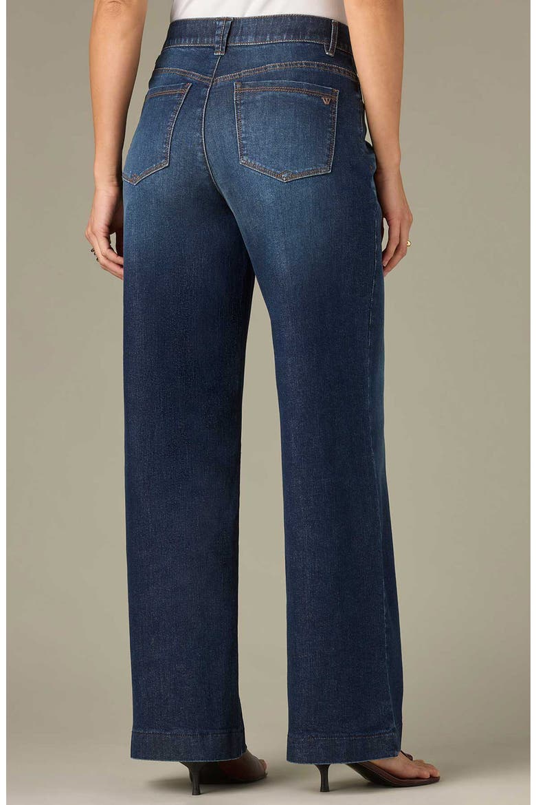 Sam High Waist Wide Leg Jeans, Alternate, color, INDIGO