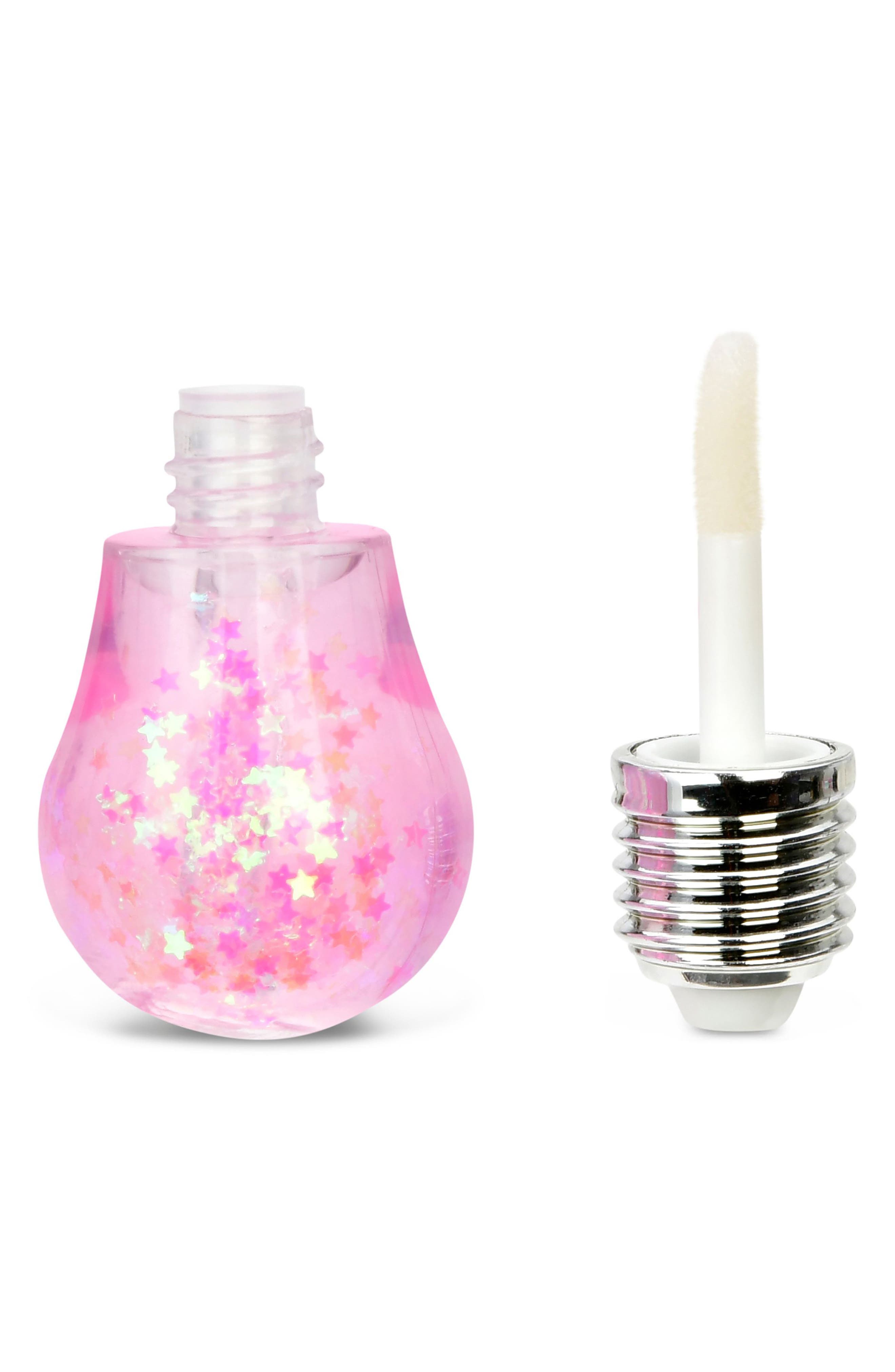 Iscream Strawberry Scented Sparkle Glow Shine Lip Gloss in Multi 