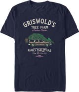 National Lampoon's Christmas Vacation Men's National Lampoon's Christmas Vacation Griswold Tree Farm Holiday Graphic T-Shirt