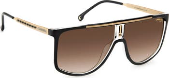 61mm Gradient Flat Top Sunglasses