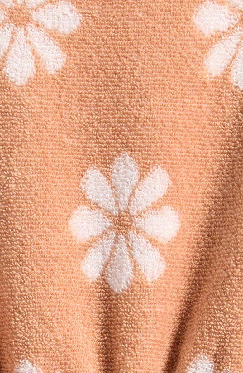 Rylee + Cru Daisy Print Terry Romper, Alternate, color,