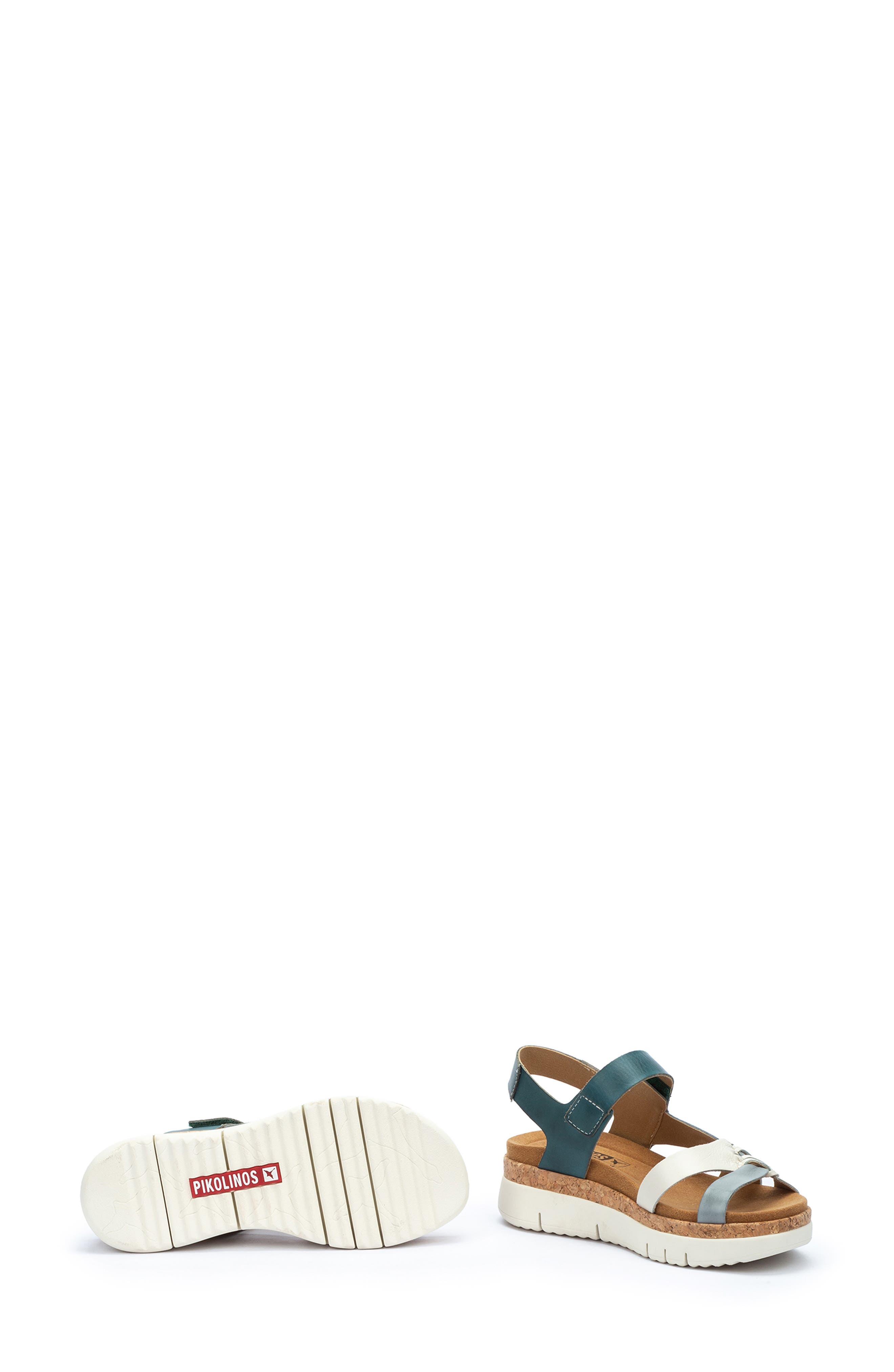 PIKOLINOS Palma Wedge Sandal, Alternate, color, River