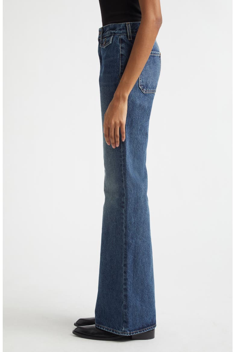 Edira Wide Leg Jeans, Alternate, color, SIMON WASH
