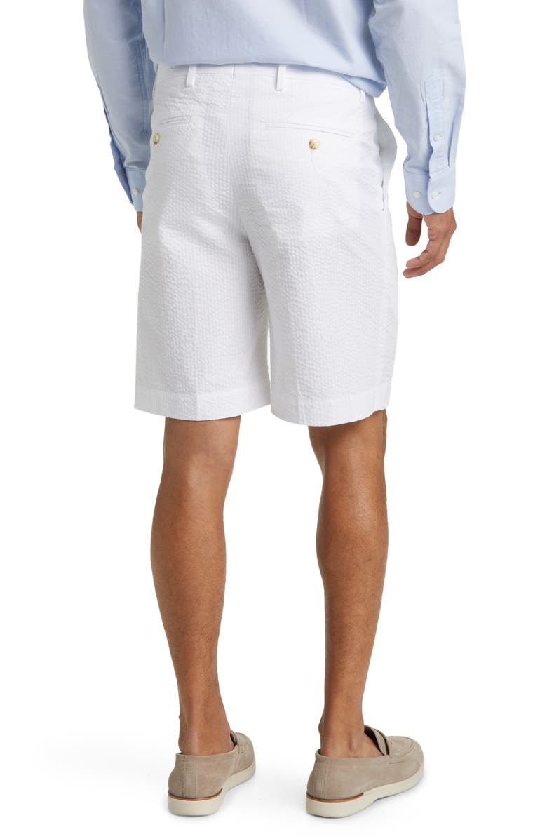 Berle Seersucker Shorts, Alternate, color, White
