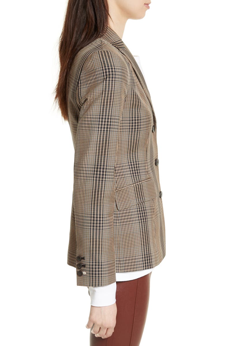 Theory Faringdon Check Riding Jacket, Alternate, color, 
