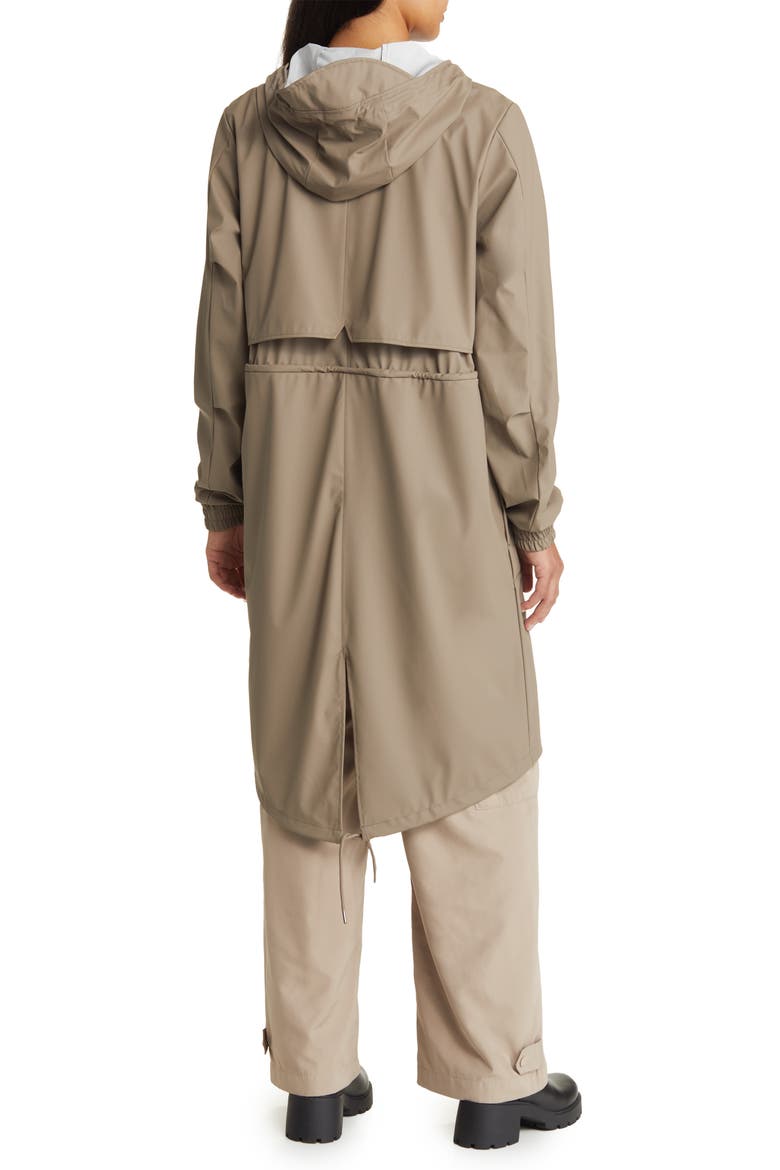 String Waterproof Jacket, Alternate, color, TAUPE