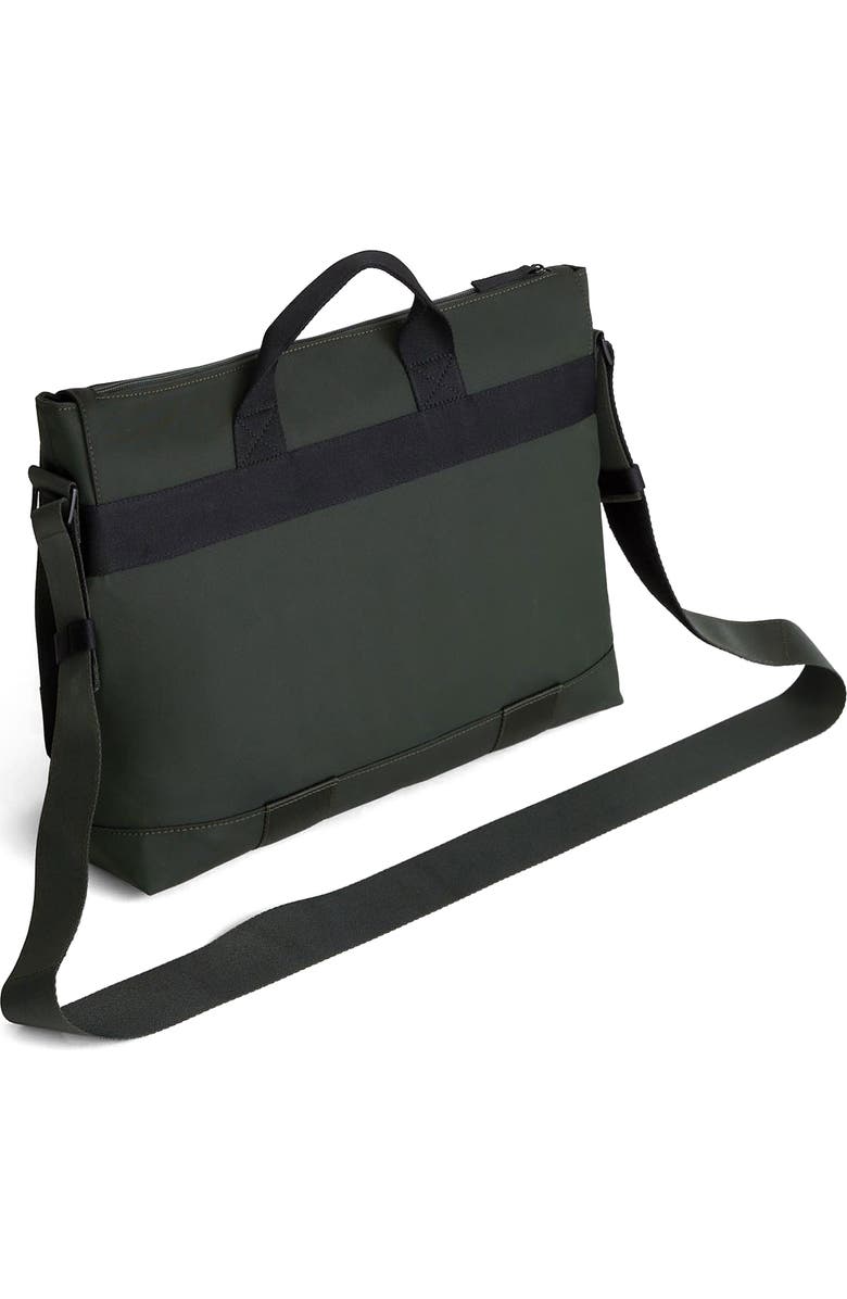 WANT Les Essentiels Kallman Messenger Bag, Alternate, color, Spruce Eco Nylon/ Black