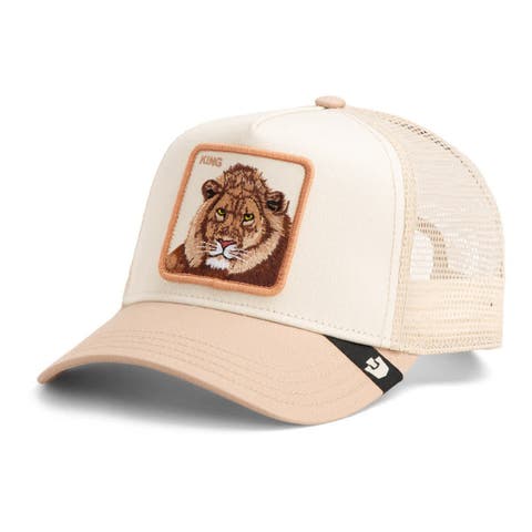 Men's Goorin Bros Khaki The King Trucker Adjustable Hat