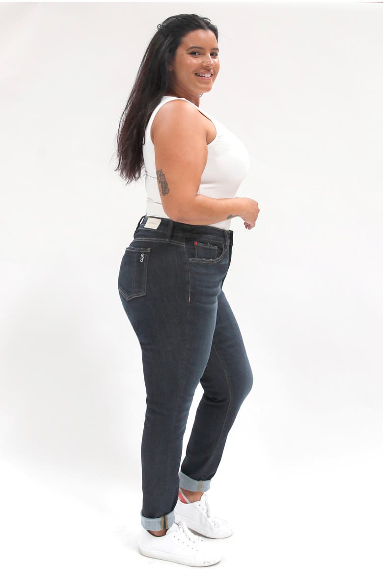 SLINK Jeans High Waist Ankle Jeans, Alternate, color, Murphy