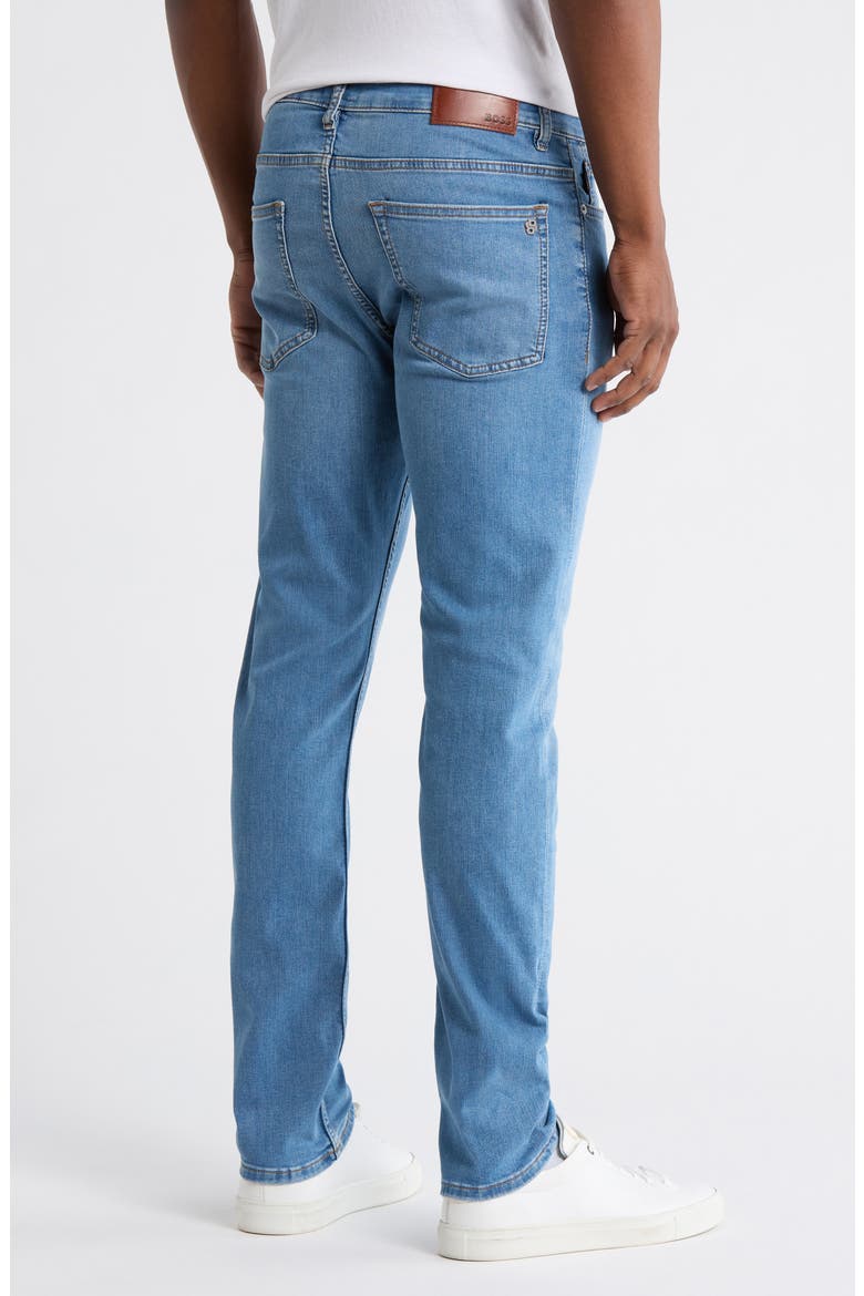 Delaware Slim Fit Stretch Jeans, Alternate, color, BRIGHT BLUE