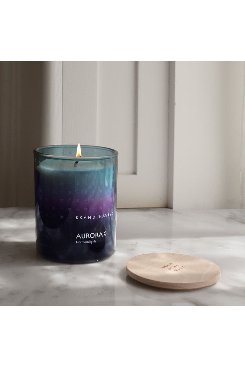 AURORA Scented Candle 200g, Alternate, color, Aurora Blue Sky