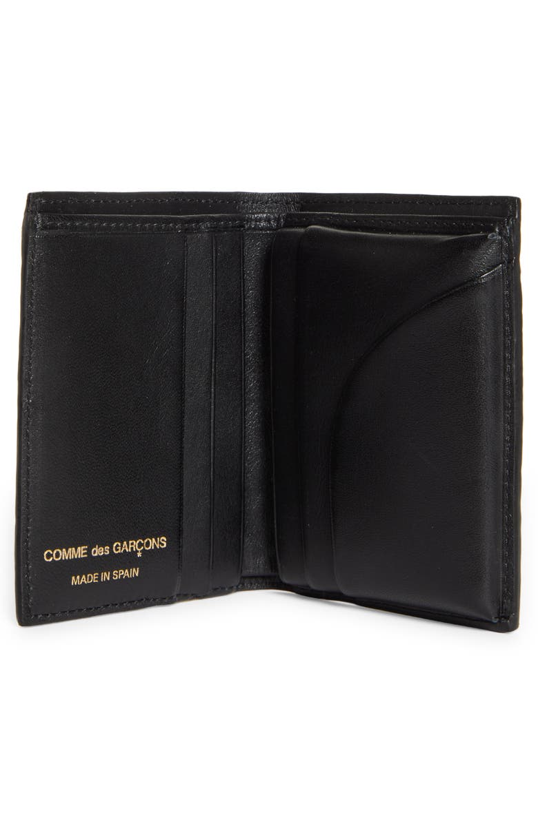 Comme des Garçons Wallets Forest Embossed Leather Bifold Wallet, Alternate, color, 