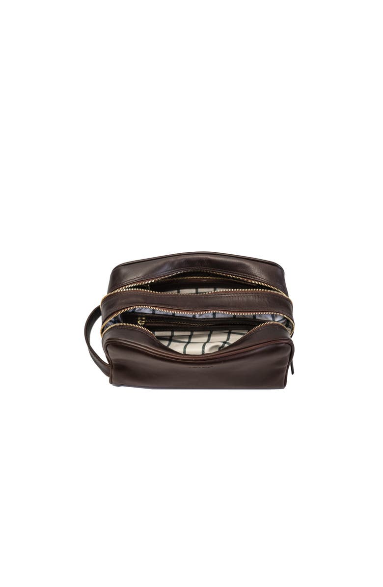 SABANDIJA Stalker Makeup Bag, Main, color, Tobacco