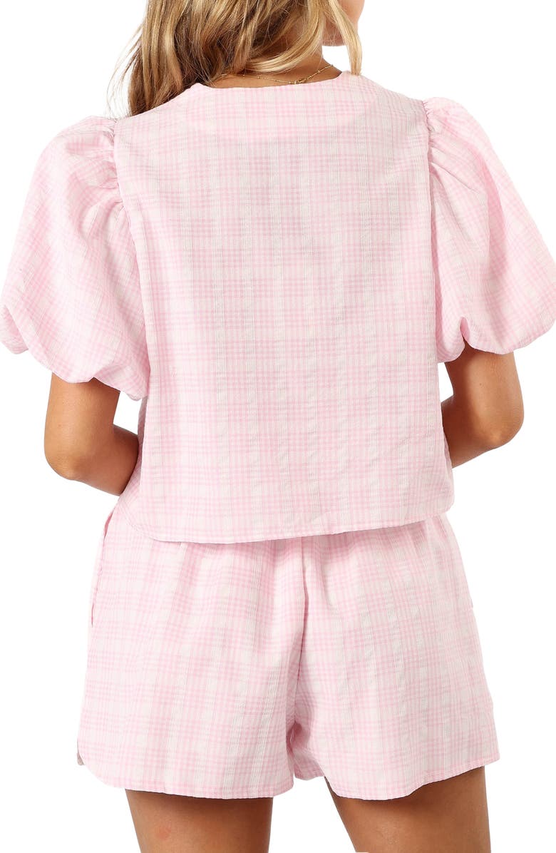 Petal & Pup Hanna Tie Front Top & Shorts Set, Alternate, color, 