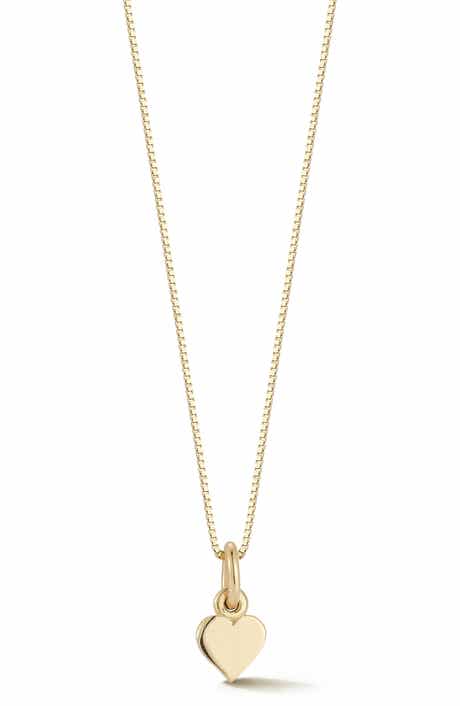 Ember Fine Jewelry 14K Gold Heart Pendant Necklace
