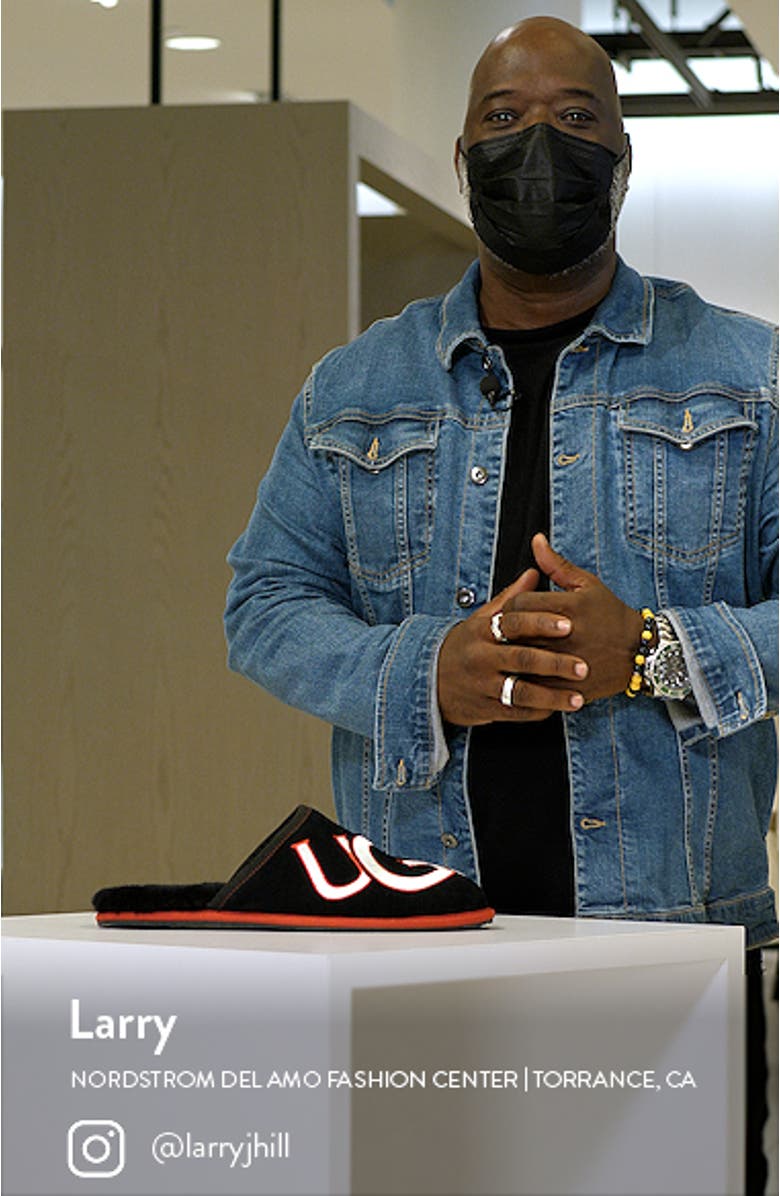 Logo II Scuff Water Resistant Slipper, sales video thumbnail