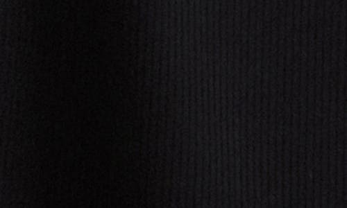 Mimi Flamingo Harper Rib Skirted Swim Dress In Black