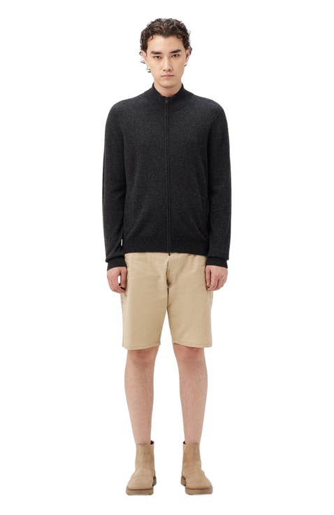 Essential Full-Zip Cashmere Cardigan