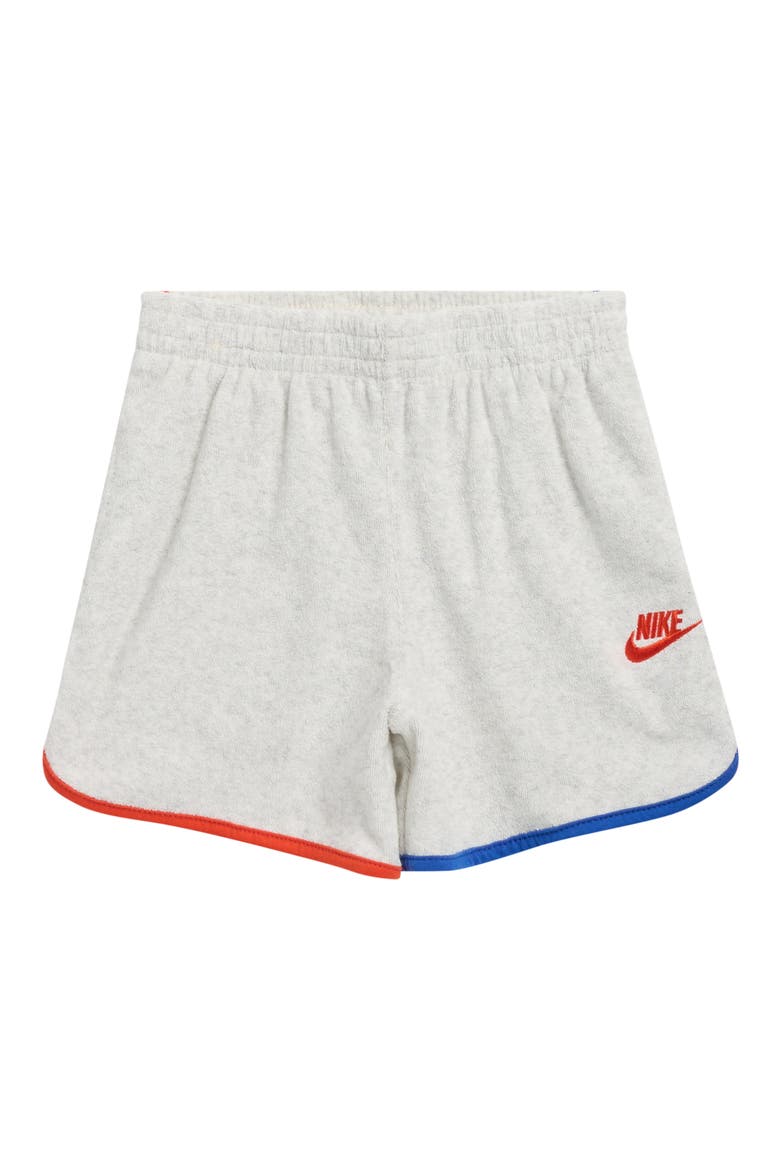 Kids' Terry Activewear Shorts, Main, color, BIRCH HEATHER
