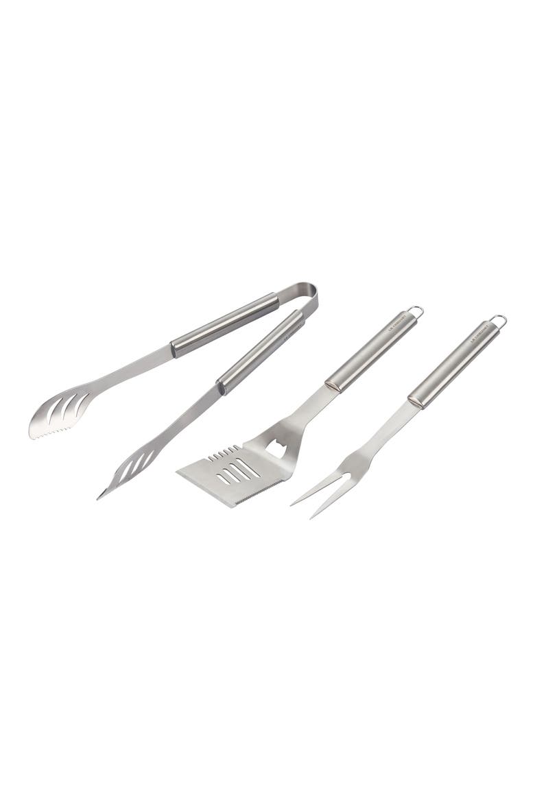 Alpine Grilling Tools Set, Main, color, STAINLESS STEEL