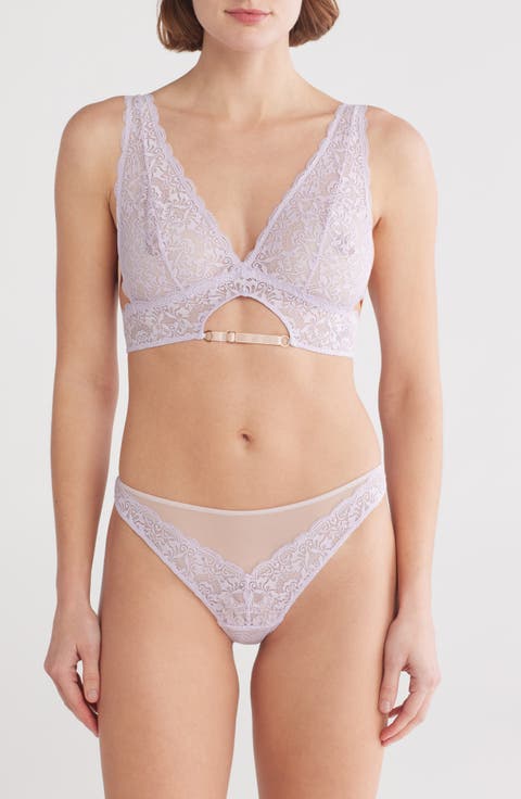 Nicolette Lace Bralette & Thong Set